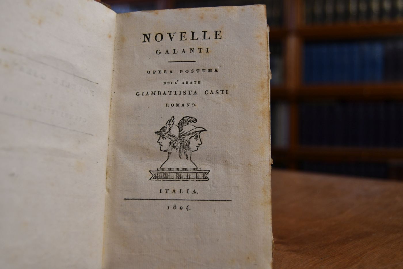 Novelle Galanti. Opera postuma. Bd. 1+3+4 (von 4).