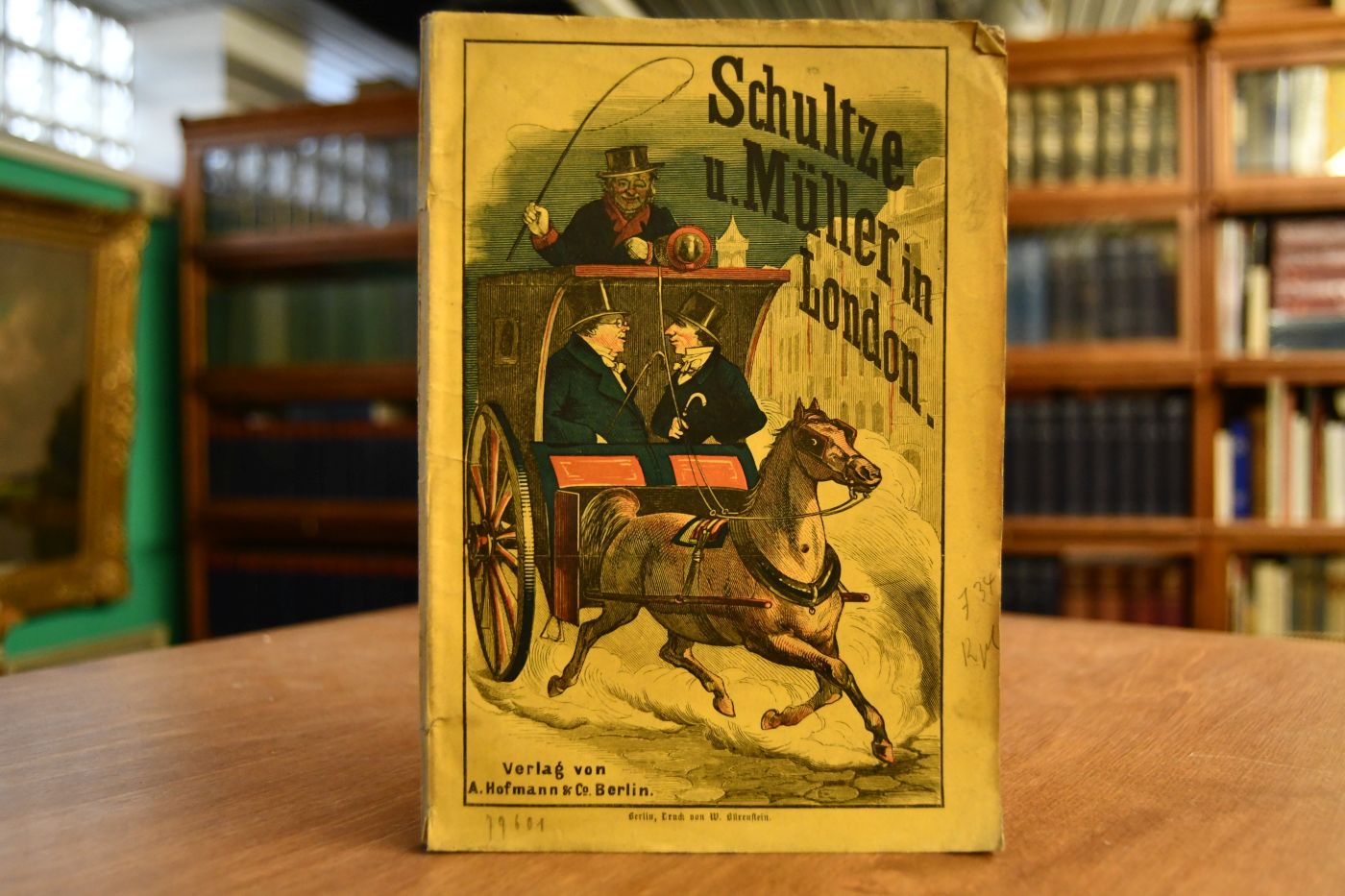 Schultze und Müller in London. Humoristische Reise-Abenteuer.