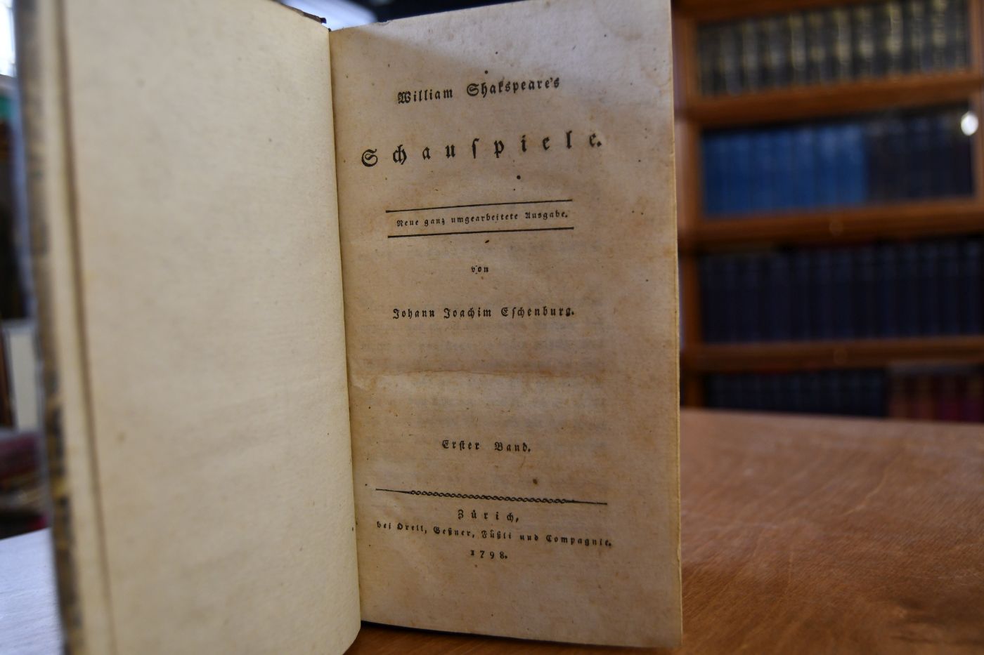 William Shakespeare`s Schauspiele. Übersetzt von Johann Joachim Eschenburg.