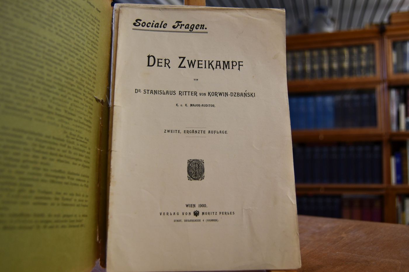 Der Zweikampf.