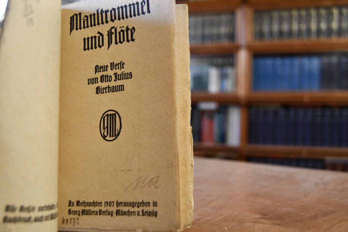 Maultrommel und Flöte. Neue Verse.