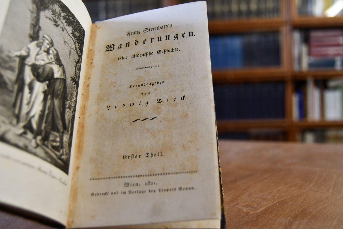 Franz Sternbald`s Wanderungen. Eine altdeutsche Geschichte. 1. Teil (von 2).