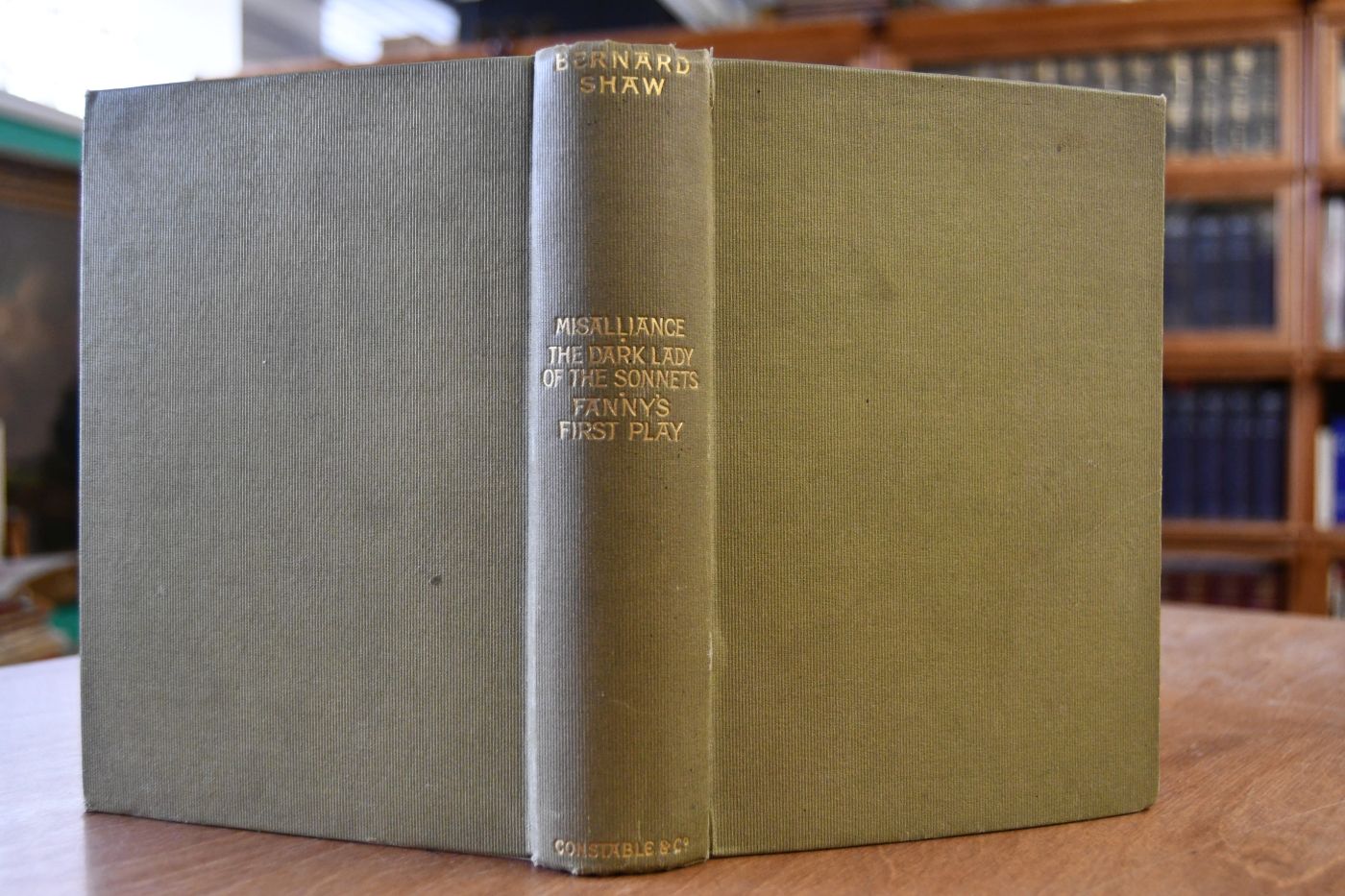 Misalliance, The Dark Lady of the Sonnets, and Fanny`s First Play. With a Treatise on Parents and Children.