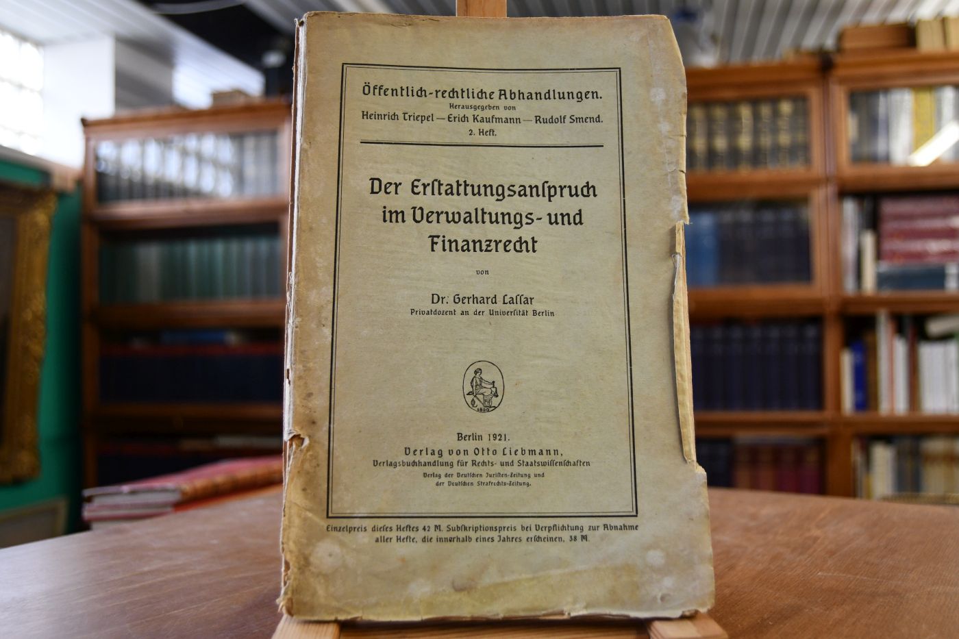 Der Erstattungsanspruch im Verwaltungs- und Finanzrecht. Nur bis S. 80 (von 234).