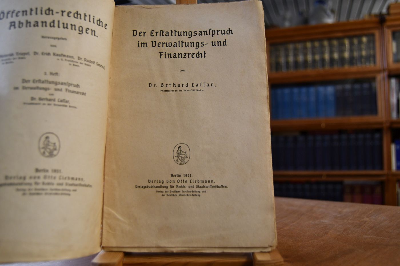 Der Erstattungsanspruch im Verwaltungs- und Finanzrecht. Nur bis S. 80 (von 234).