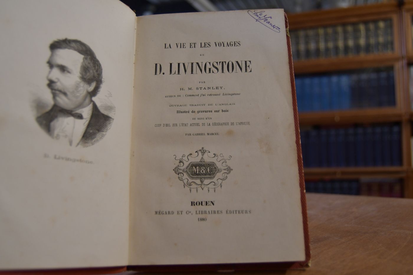 La vie et les voyages de D. Livingstone.