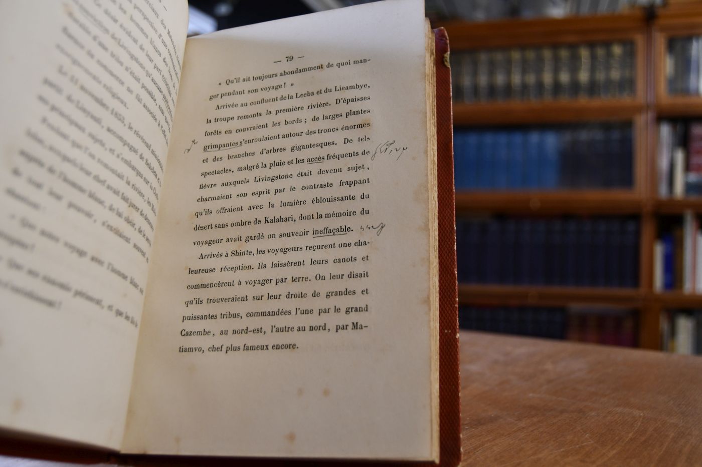 La vie et les voyages de D. Livingstone.