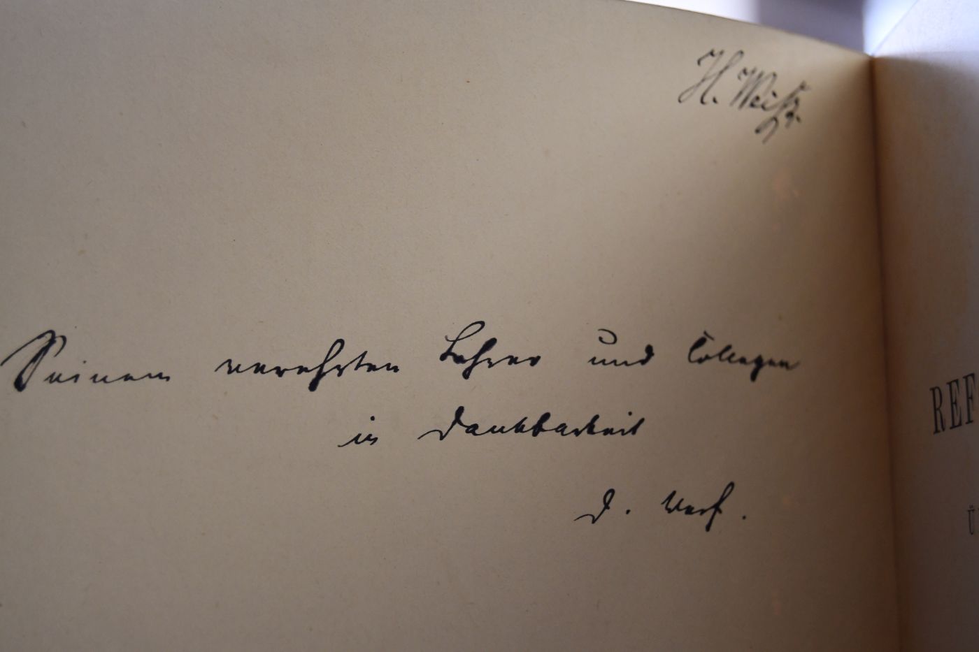 Glaube und Geschichte. Zur Feier des Reformationsfestes und des Übergangs des Rectorats auf Dr. Paul Zweifel ladet hiermit der Rector der Universität Dr. Wilhelm Kirchner durch den designierten Decan der theologischen Facultät D. Otto Kirn.