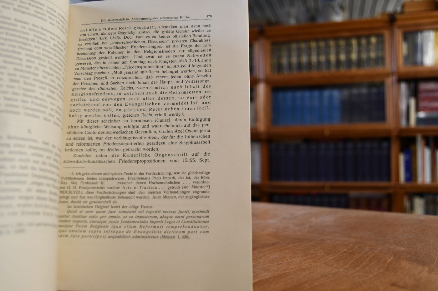 Die staatsrechtliche Anerkennung der reformierten Kirche auf dem westfälischen Friedenskongreß. Zugleich ein Beitrag zur Geschichte der deutschen Diplomatie im XVII. Jahrhundert.