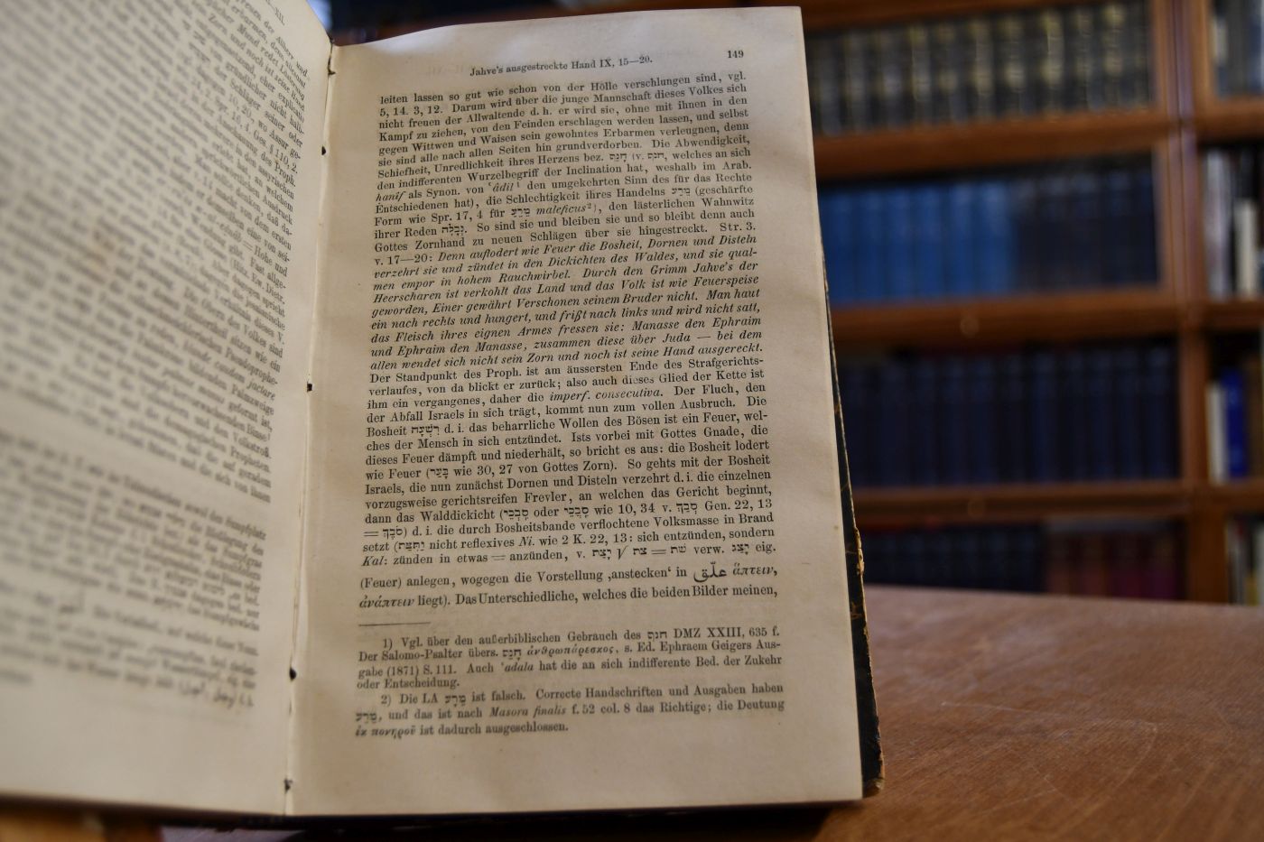 Biblischer Commentar über das Alte Testament. 3. Theil Prophetische Bücher, Erster Band Der Prophet Jesaia.