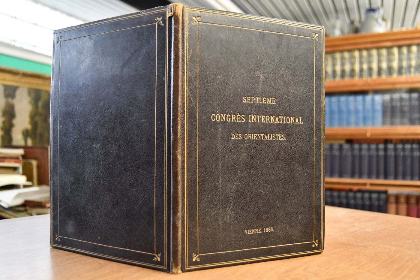 Discours prononce a la Seance du 27. Septembre 1886 du septieme Congres International des Orientalistes par le Baron A. de Kremer.