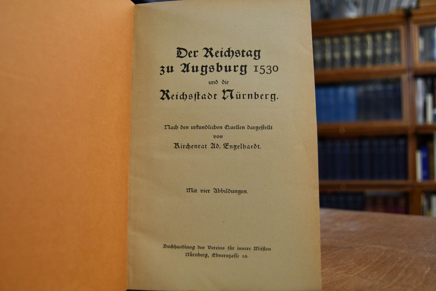 Der Reichstag zu Augsburg 1530 und die Reichsstadt Nürnberg. Nach urkundlichen Quellen dargestellt.