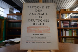 Zeitschrift der Akademie für Deutsches Recht. E...
