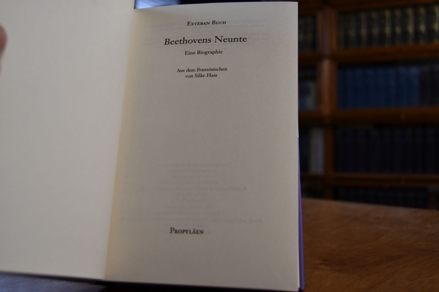 Beethovens Neunte. Eine Biographie.