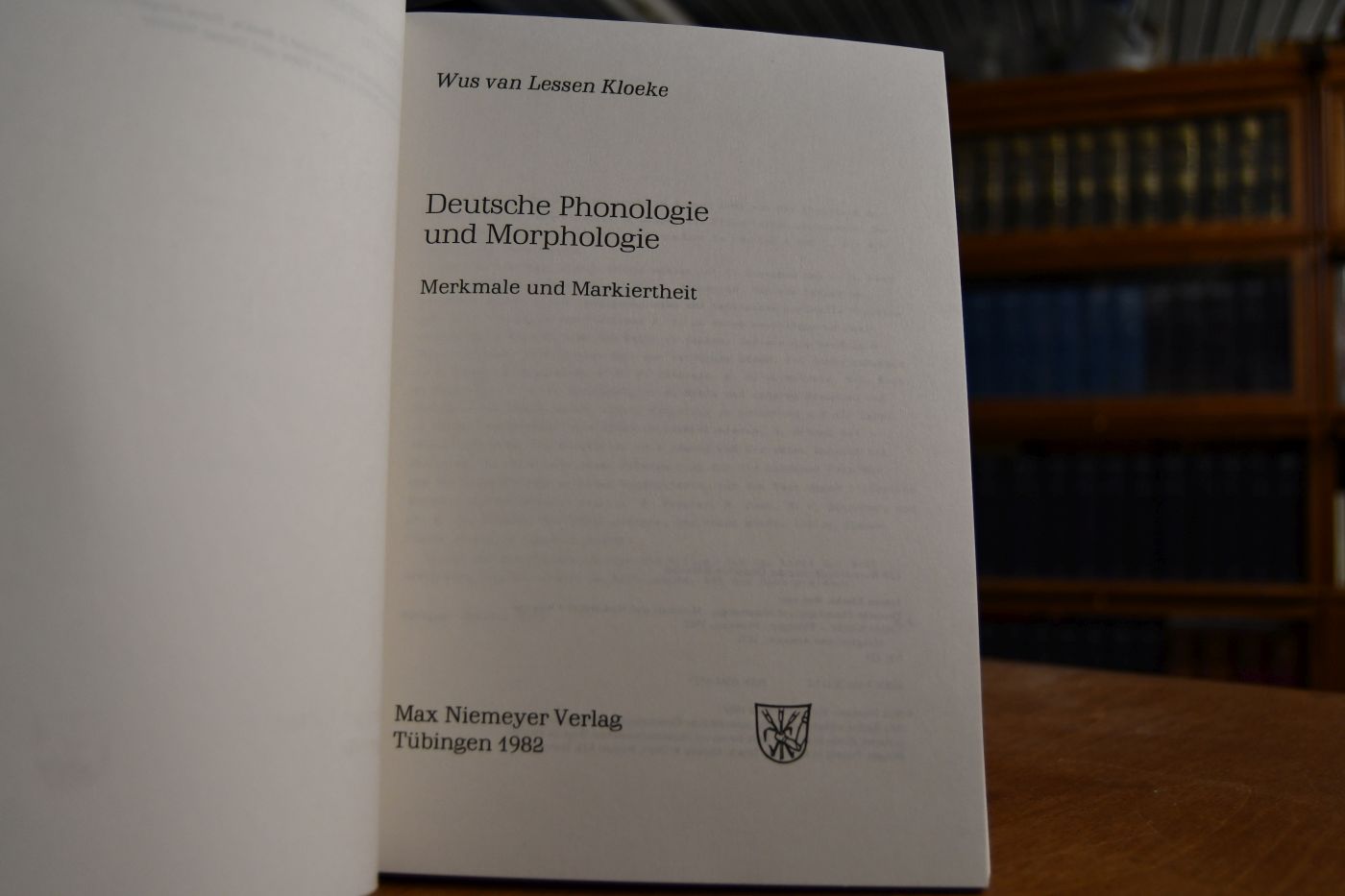 Deutsche Phonologie und Morphologie. Merkmale u. Markiertheit.