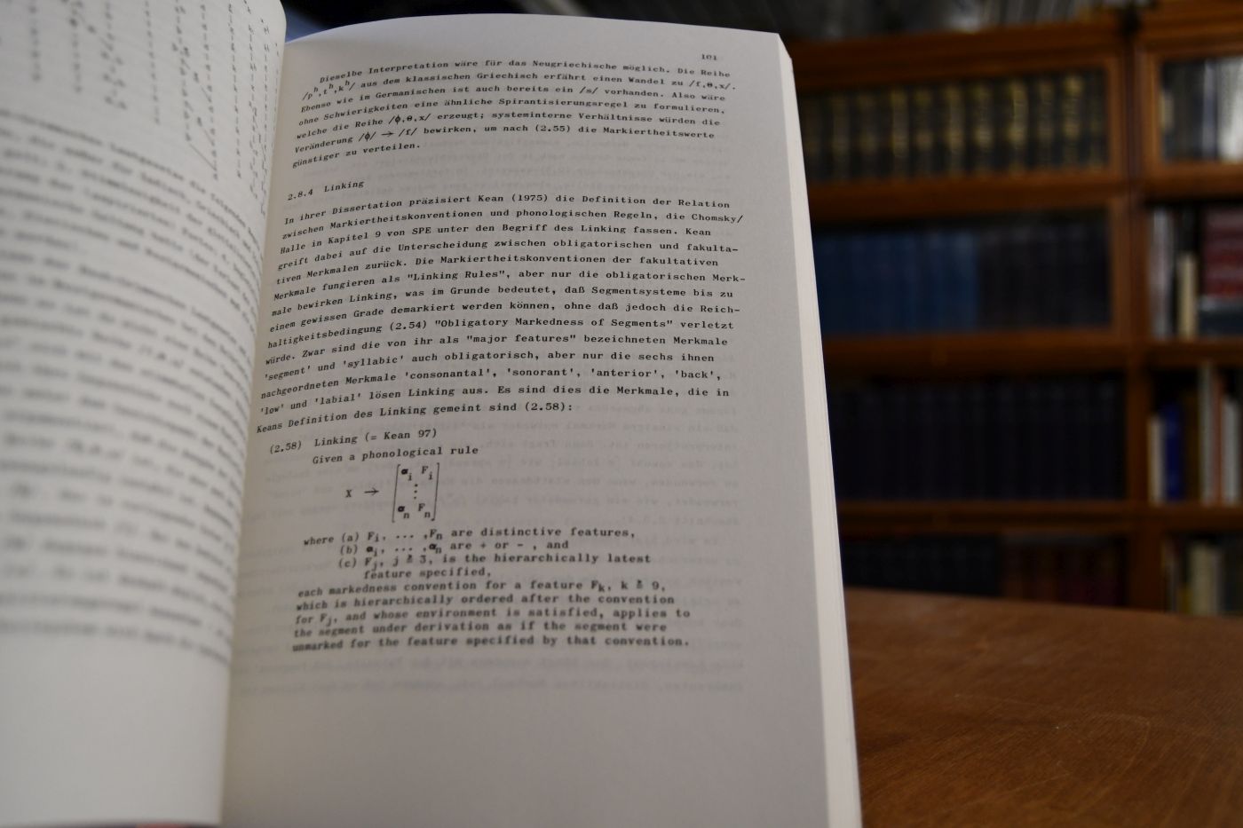 Deutsche Phonologie und Morphologie. Merkmale u. Markiertheit.