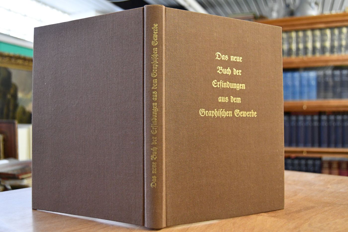 Das neue Buch der Erfindungen aus dem Graphischen Gewerbe.