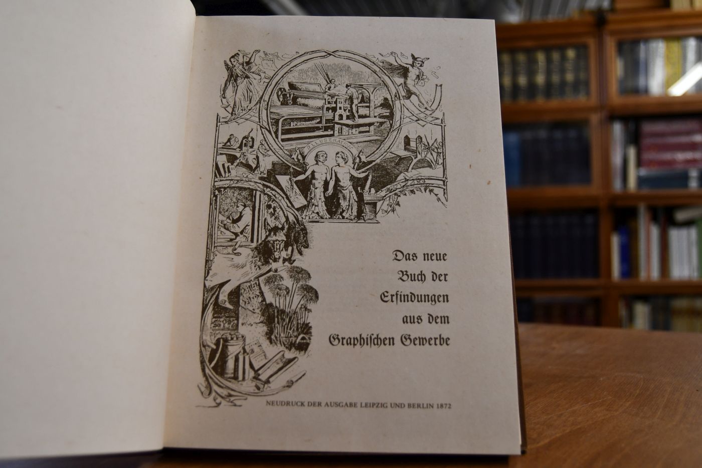 Das neue Buch der Erfindungen aus dem Graphischen Gewerbe.