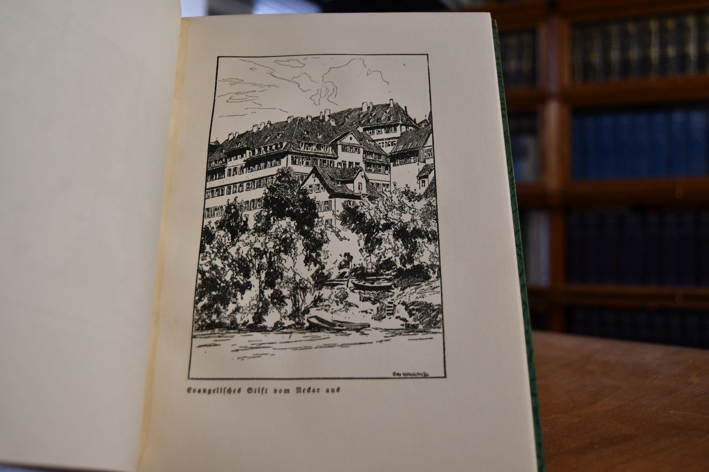 Alt-Tübingen. Ein Stadtbild von Martin Lang. Mit vierzig Federzeichnungen von Otto Ubbelohde.