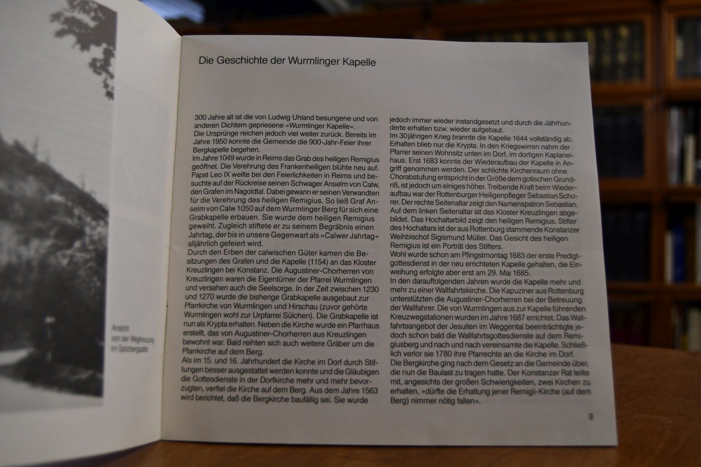 Wurmlinger Kapelle. Jubiläum vom 15. bis 17. Juni 1985. Festschrift zum 300jährigen Jubiläum der Kapelle.