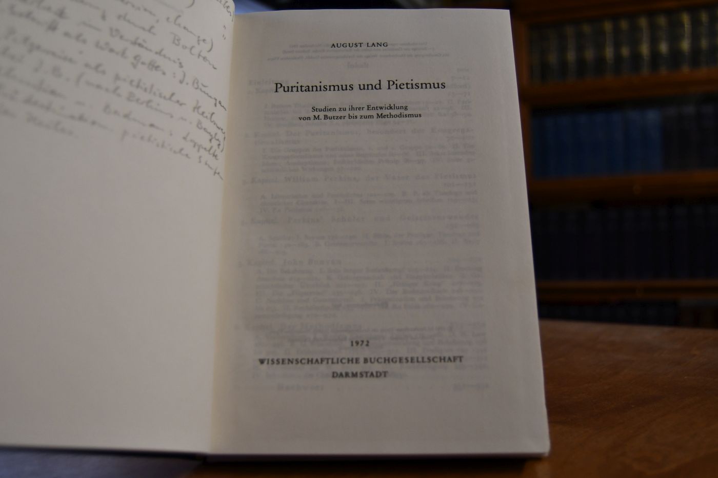 Puritanismus und Pietismus. Studien zu ihrer Entwicklung von M. Butzer bis zum Methodismus.