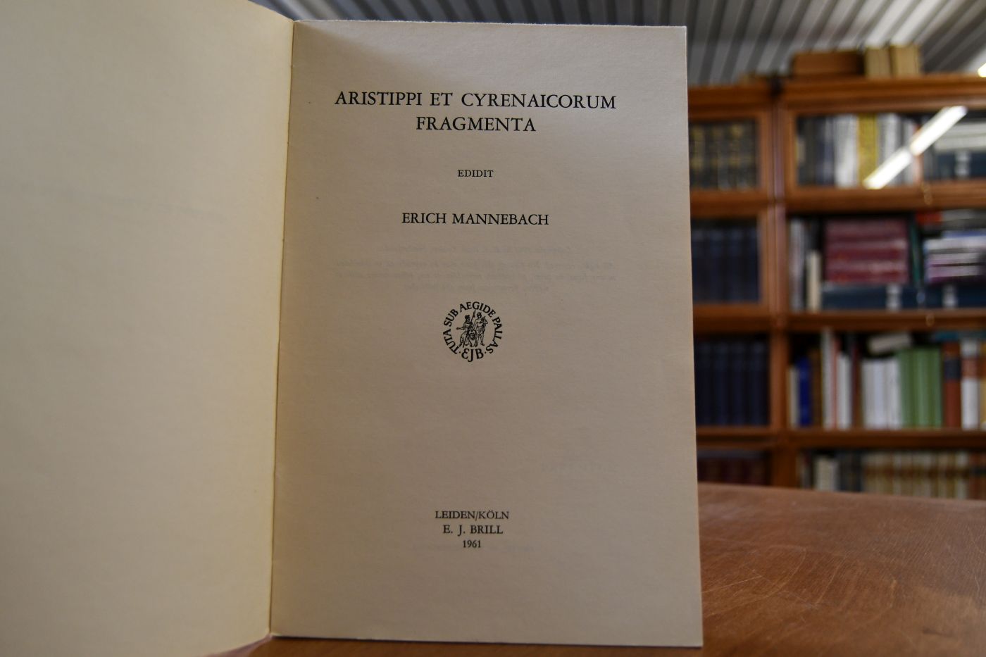 Aristippi et Cyrenaicorum fragmenta.