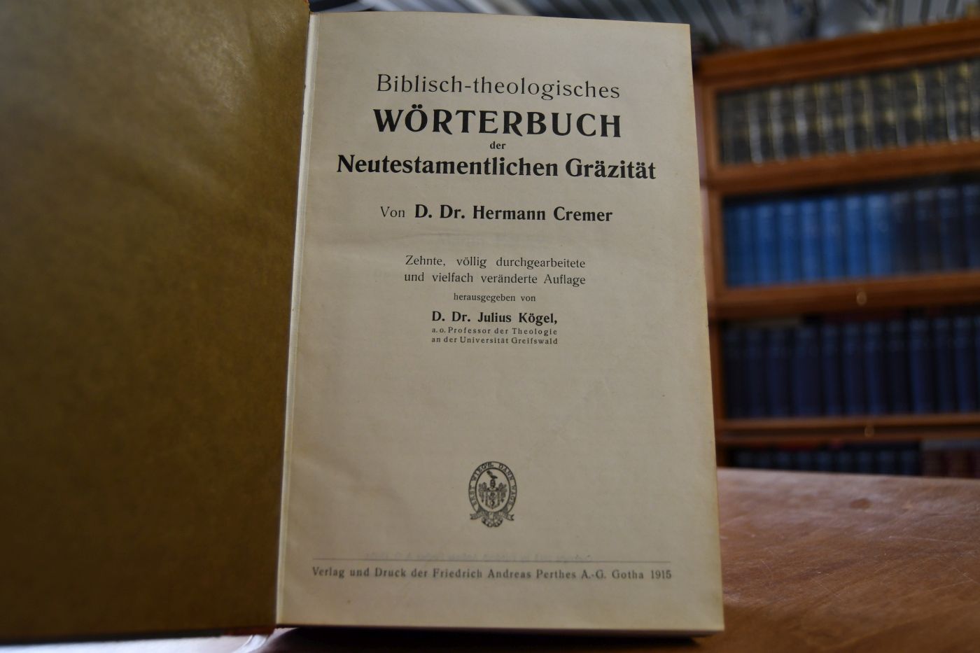 Biblisch-theologisches Wörterbuch der Neutestamentlichen Gräzität.