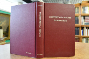 Constitutional Studies. State and Federal.