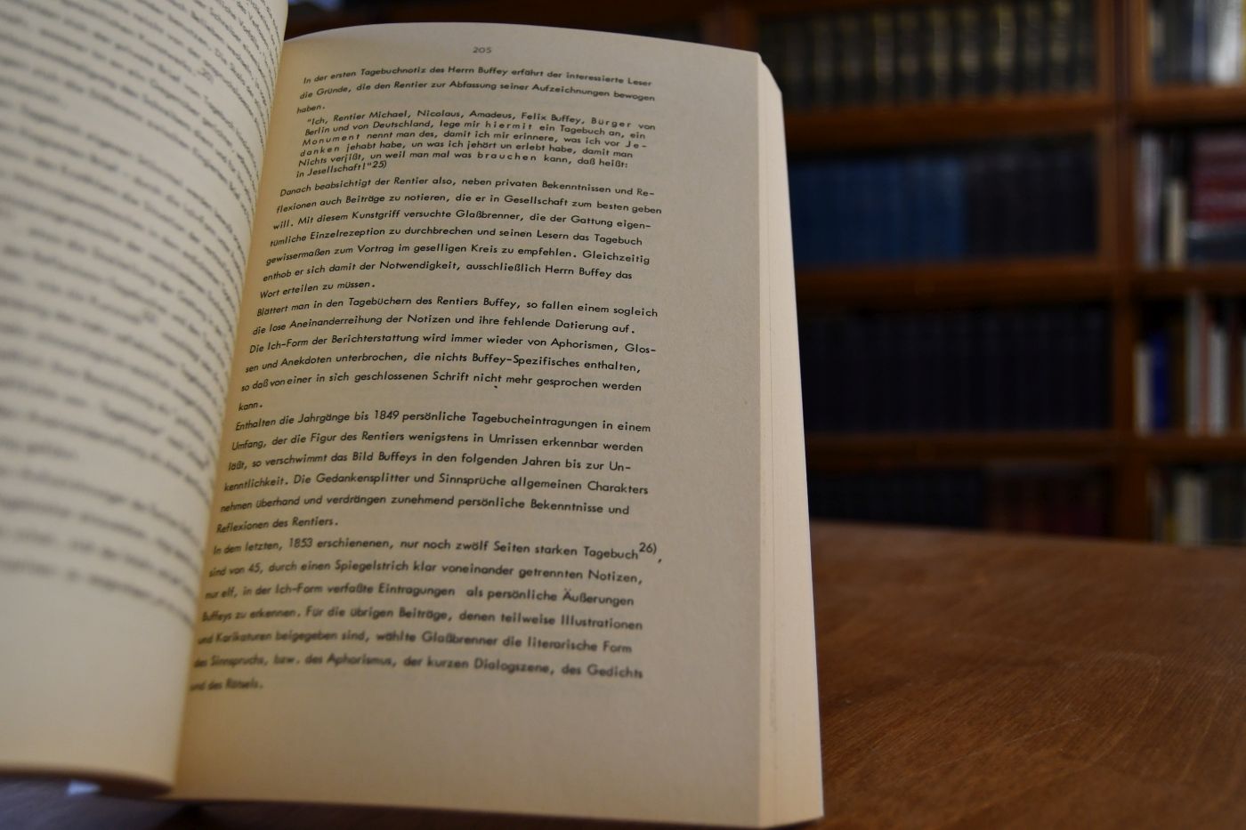 Adolf Glassbrenners Rentier Buffey. Zur Typologie des Kleinbürgers im Vormärz.