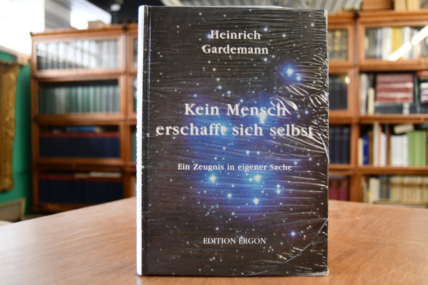 Kein Mensch erschafft sich selbst. Ein Zeugnis in eigener Sache.