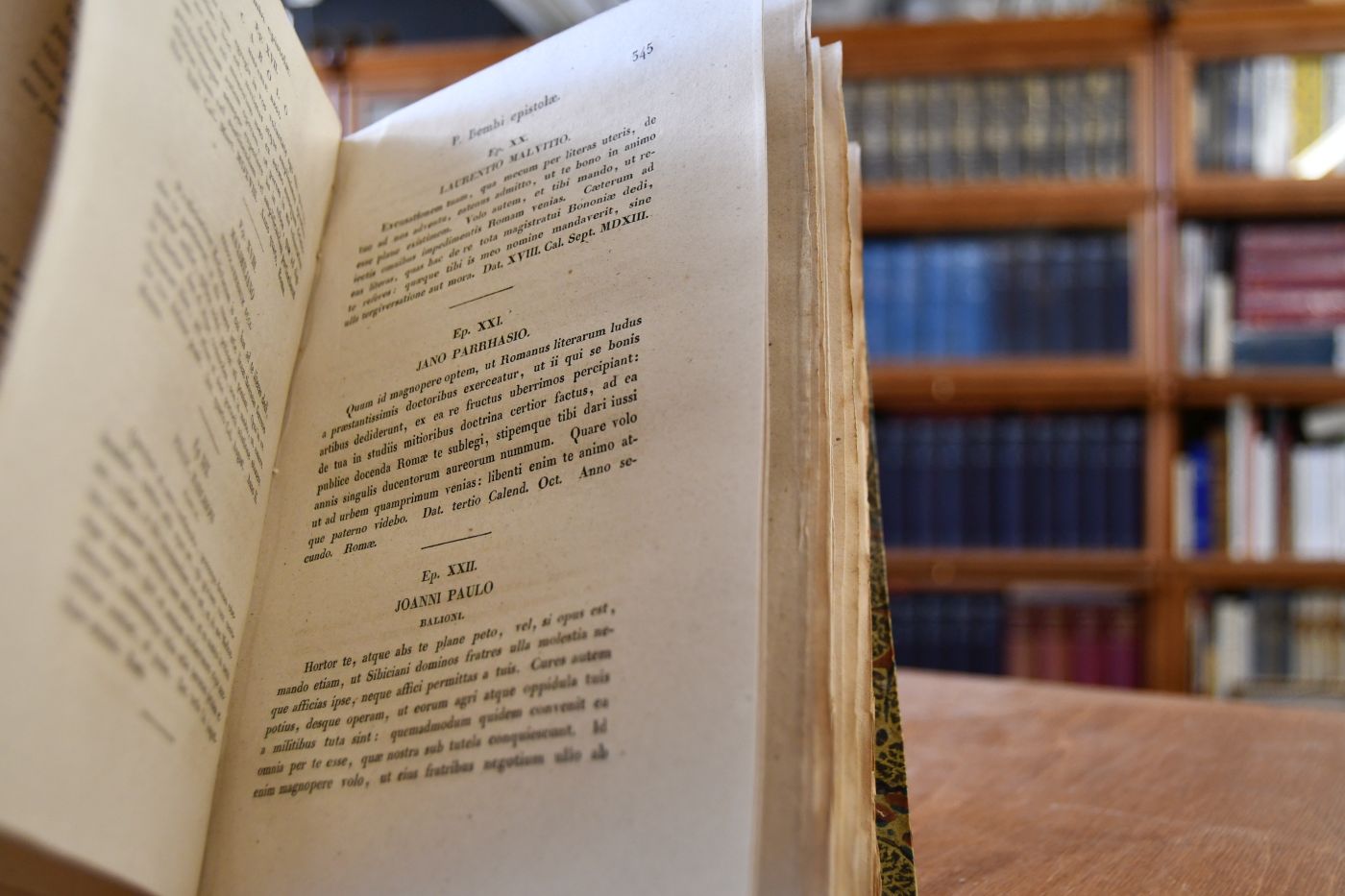 Epistolae. Petri Bunelli, Paulli Manutii, Christophori Longolii, Petri Bembi, Jacobi Sadoleti, Aonii Palearii Verulani partim selectae partim integrae. Brevem narrationem de vv dd vitis praemisit, annotatione perpetua in Bunelli epistolas instruxit et indicem duplicem adiecit.