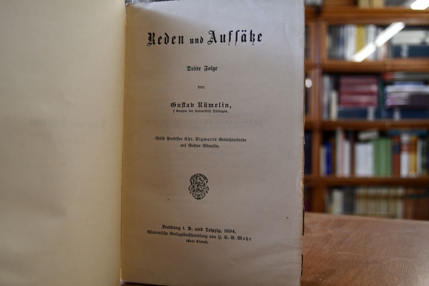 Reden und Aufsätze. Dritte Folge.