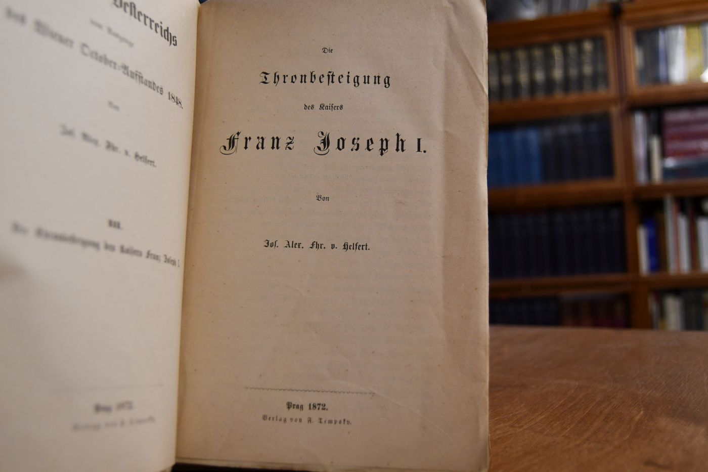 Die Thronbesteigung des Kaisers Franz Joseph I.