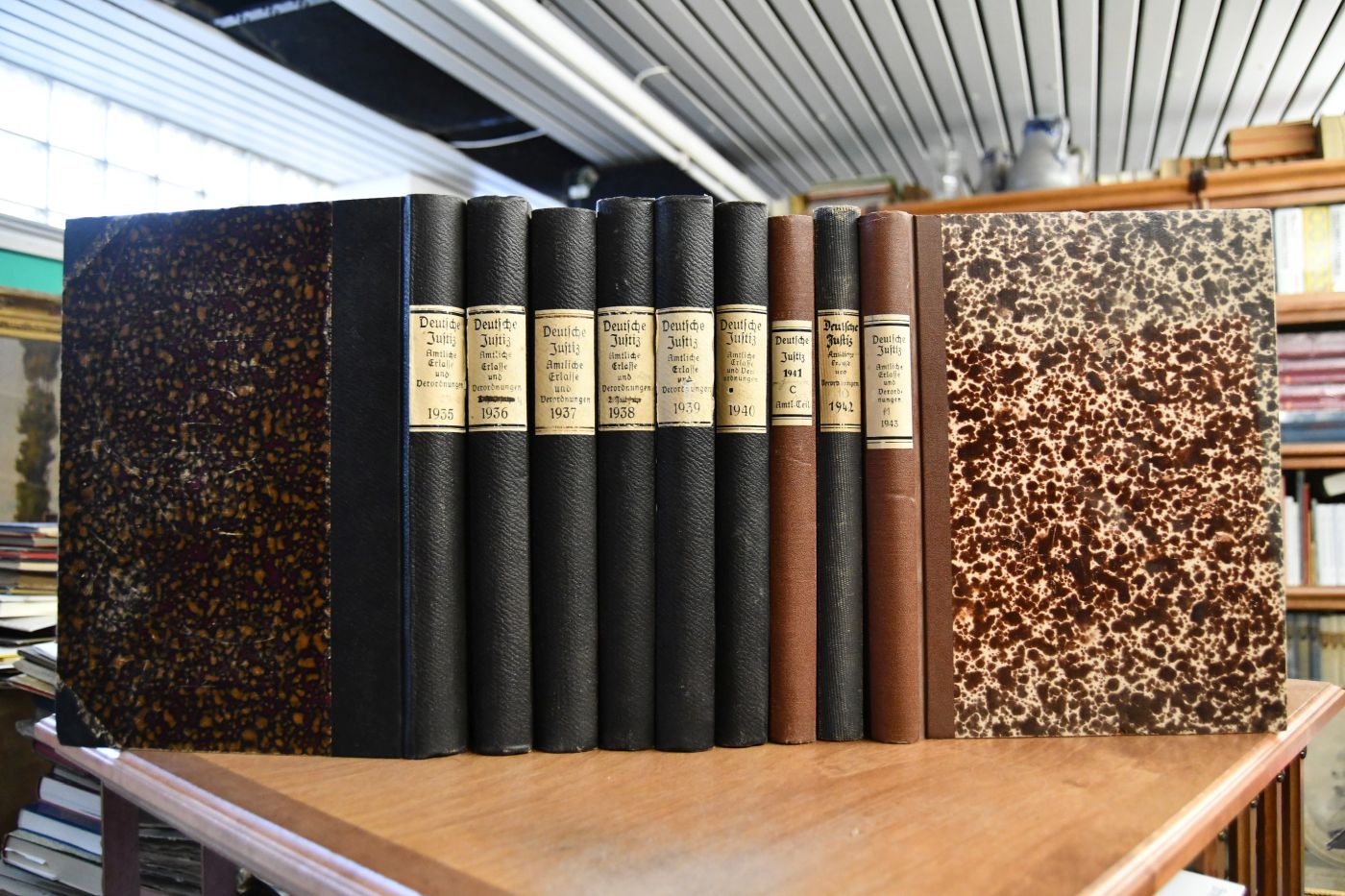 Deutsche Justiz. Rechtspflege und Rechtspolitik. Amtlicher Teil. Ausgabe C. 1935-1943.