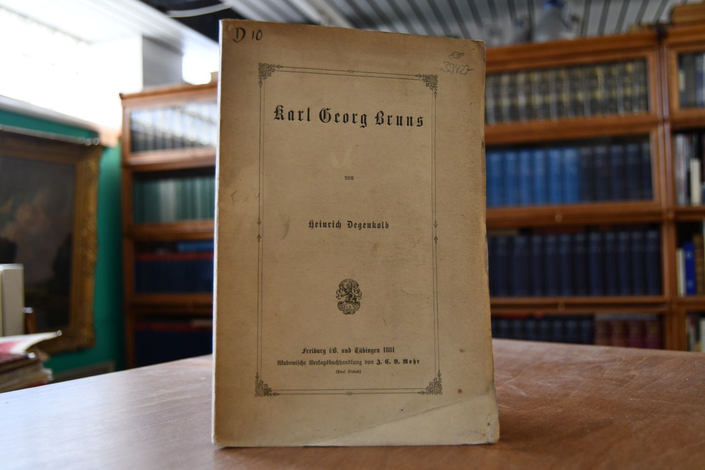Karl Georg Bruns.