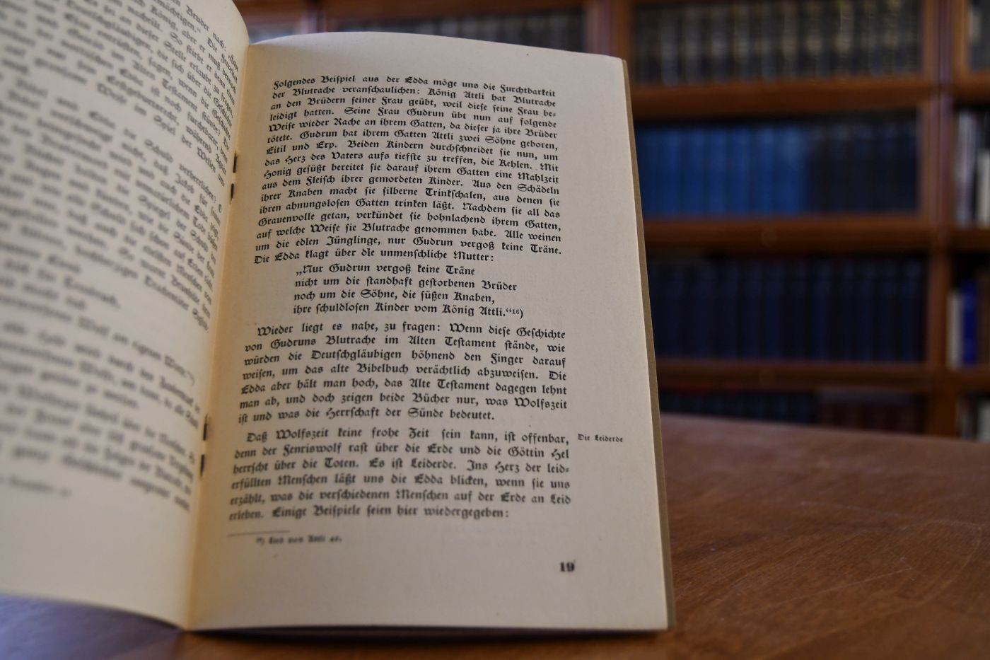Bibel oder Edda?
