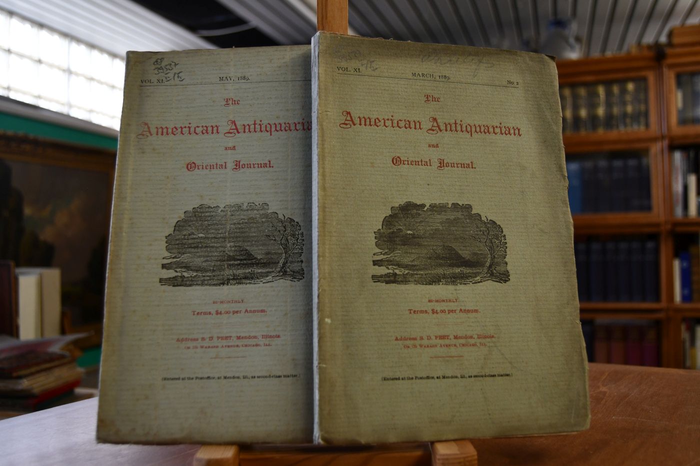 The American Antiquarian and Oriental Journal, Vol. XI, No. 2+3.