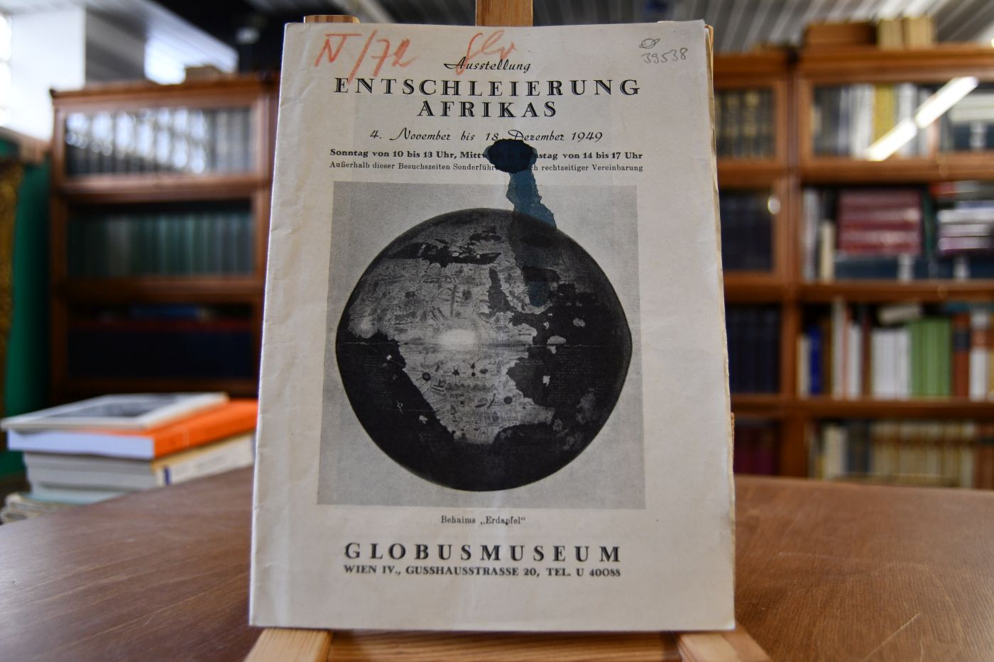 Ausstellung Entschleierung Afrikas, 4. November bis 18. Dezember 1949.