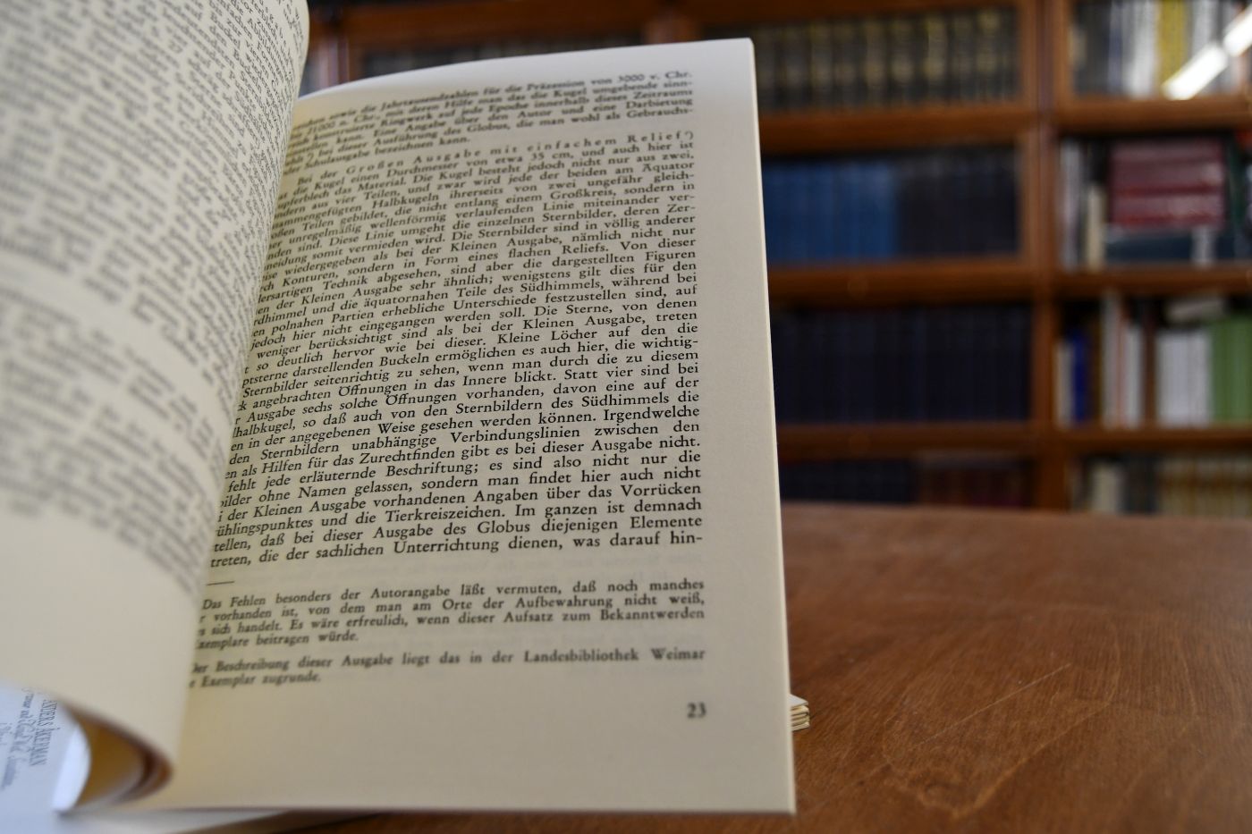 Der Globusfreund. Publikation Nr. 8 und 9.