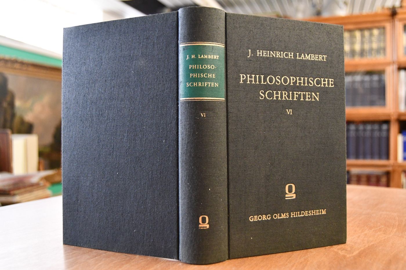 Philosophische Schriften VI. Logische und philosophische Abhandlungen 1. Band.
