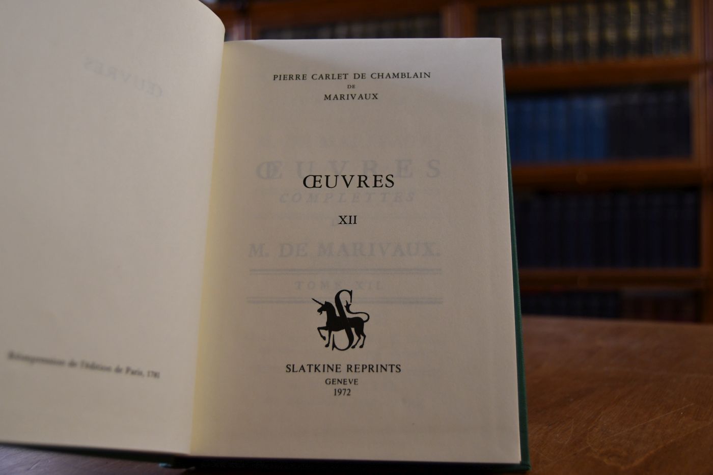 Oeuvres. Bd. XII (von 12) apart.