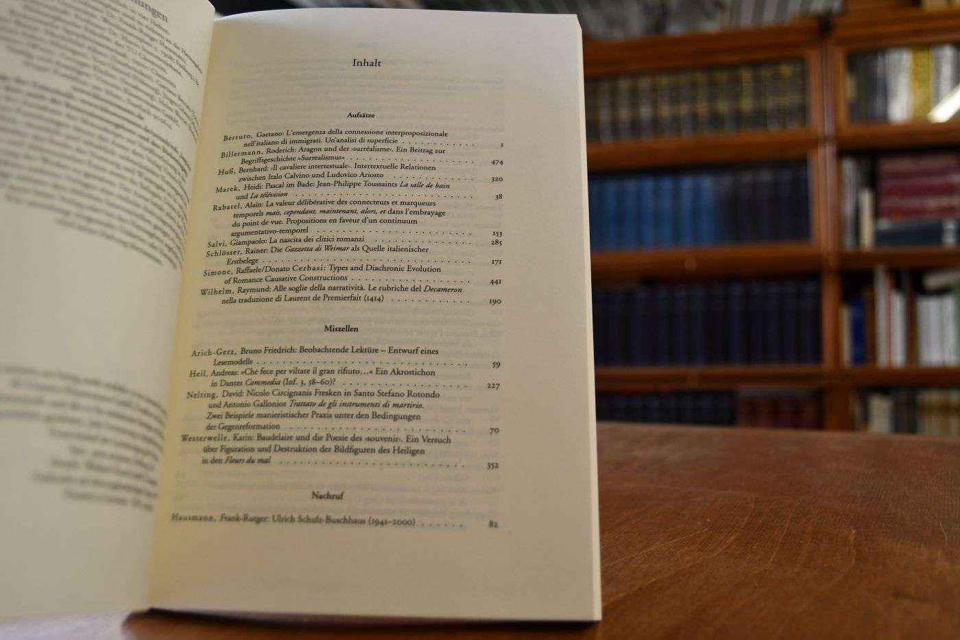 Romanische Forschungen. 113. Band Heft 1.