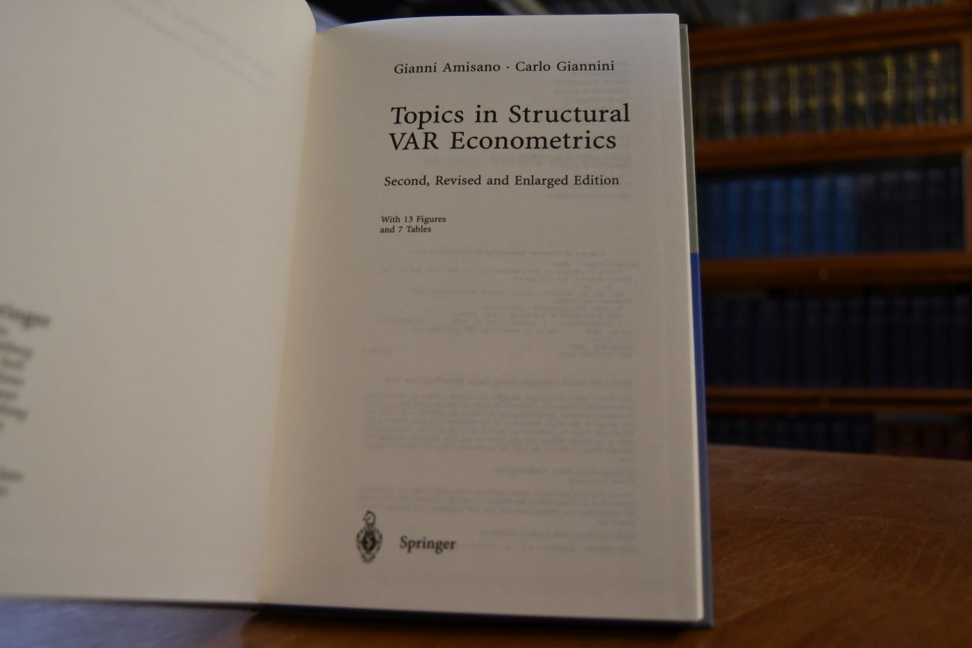Topics in Structural VAR Econometrics.