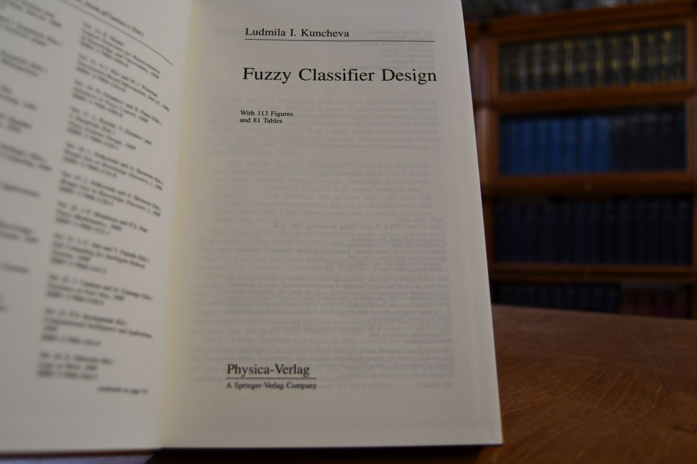 Fuzzy classifier design.