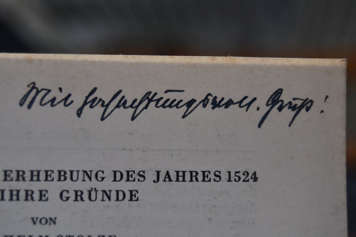 Die Stühlinger Erhebung des Jahres 1524 und ihre Gründe.