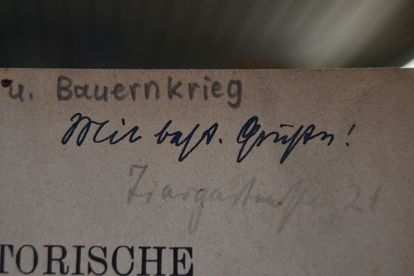 Die Bedeutung Württembergs für den Bauernkrieg und die Bezeichnung Bauernkrieg.
