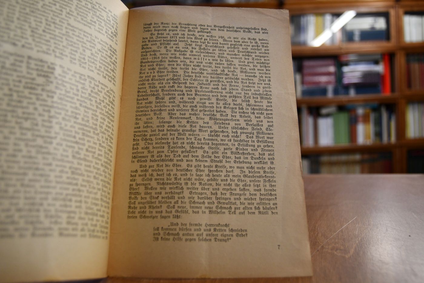 53 Jahre "Deutsches Reich". Rede zur Reichsgründungsfeier 18. Januar 1924.