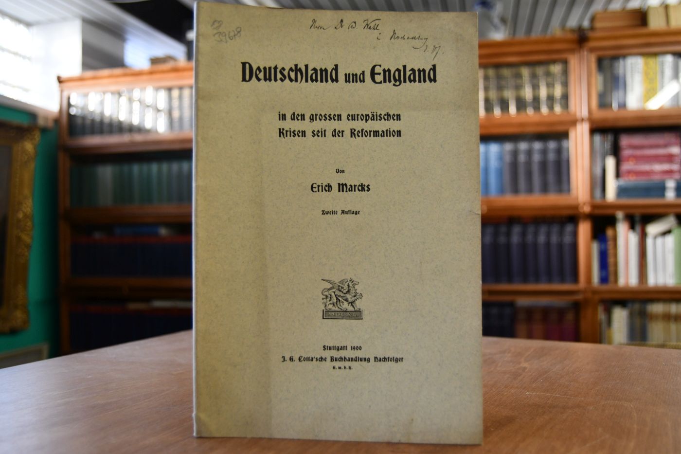Deutschland und England.in den grossen europäischen Krisen seit der Reformation.