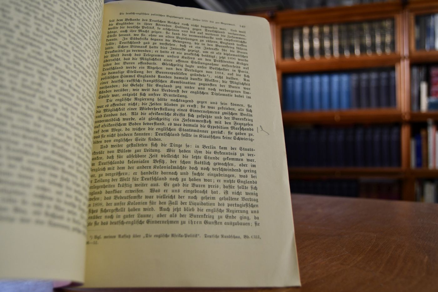Die deutsch-englischen politischen Beziehungen vom Jahre 1870 bis zur Gegenwart.
