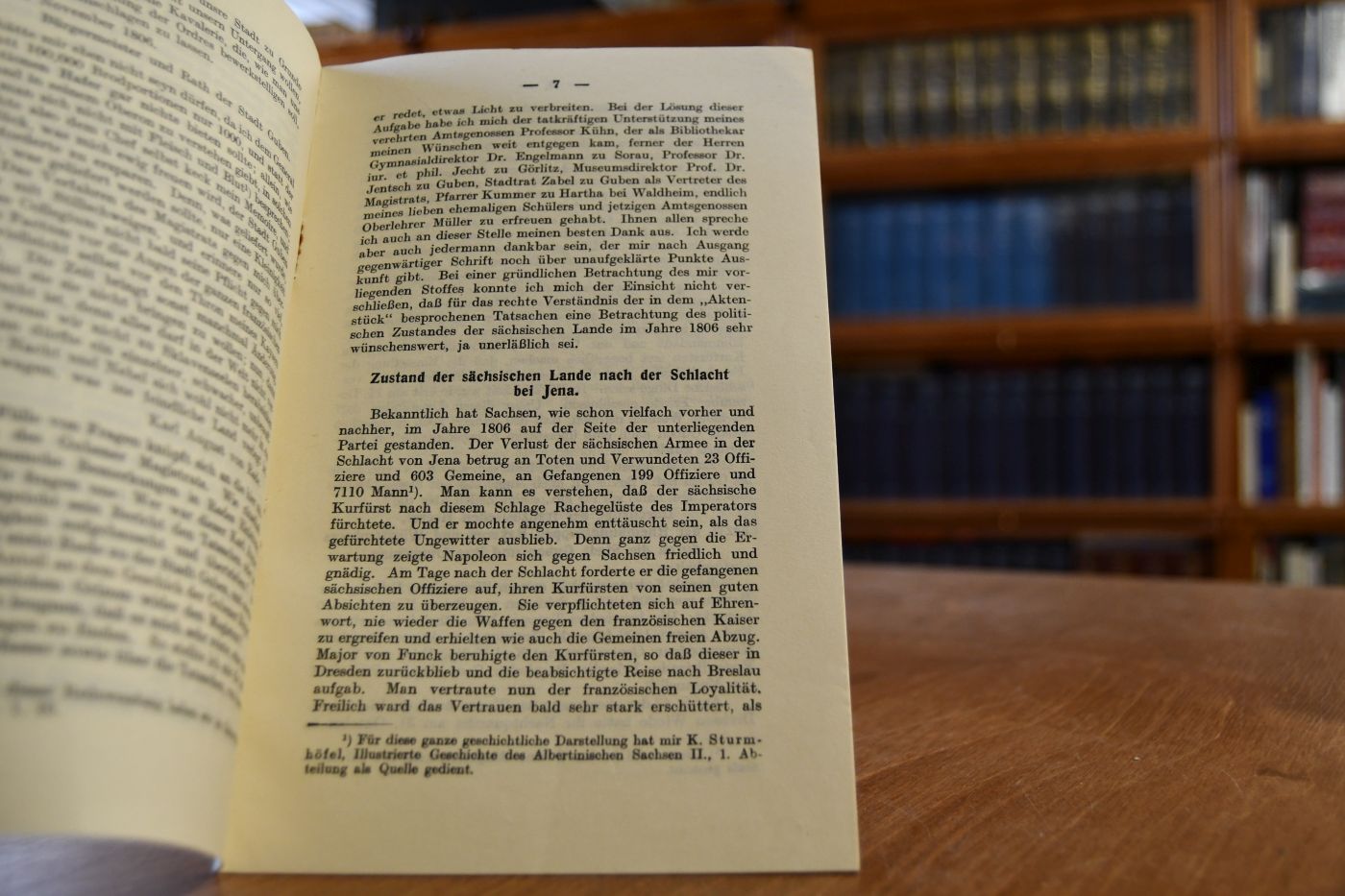 Eine französische Kontributionsforderung an die Stadt Guben aus dem Jahre 1806 und Karl August von Rade.